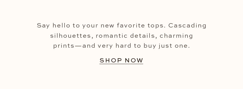 Shop Summer Tops