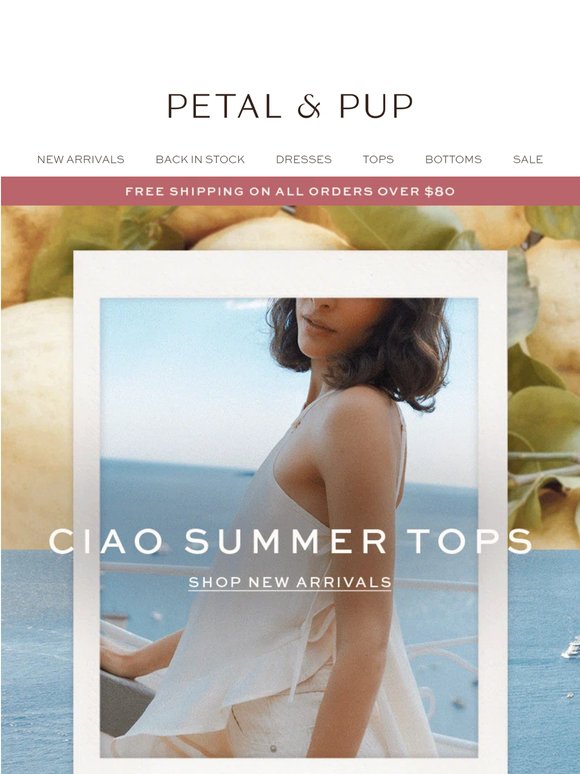 CIAO SUMMER TOPS