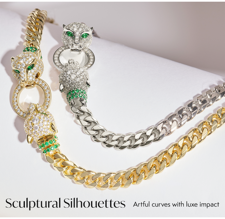 Sculptural Silhouettes: Artful curves with luxe impact