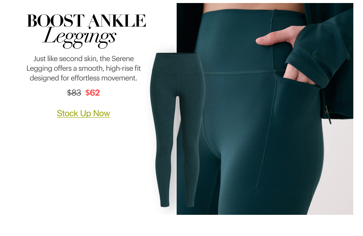 Boost Ankle Leggings