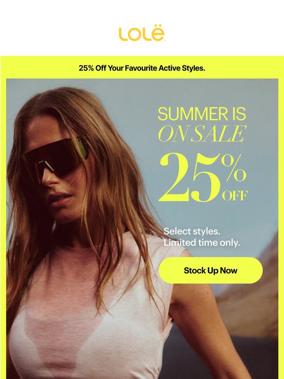 ☀️SUMMER SALE☀️: move more, spend less.