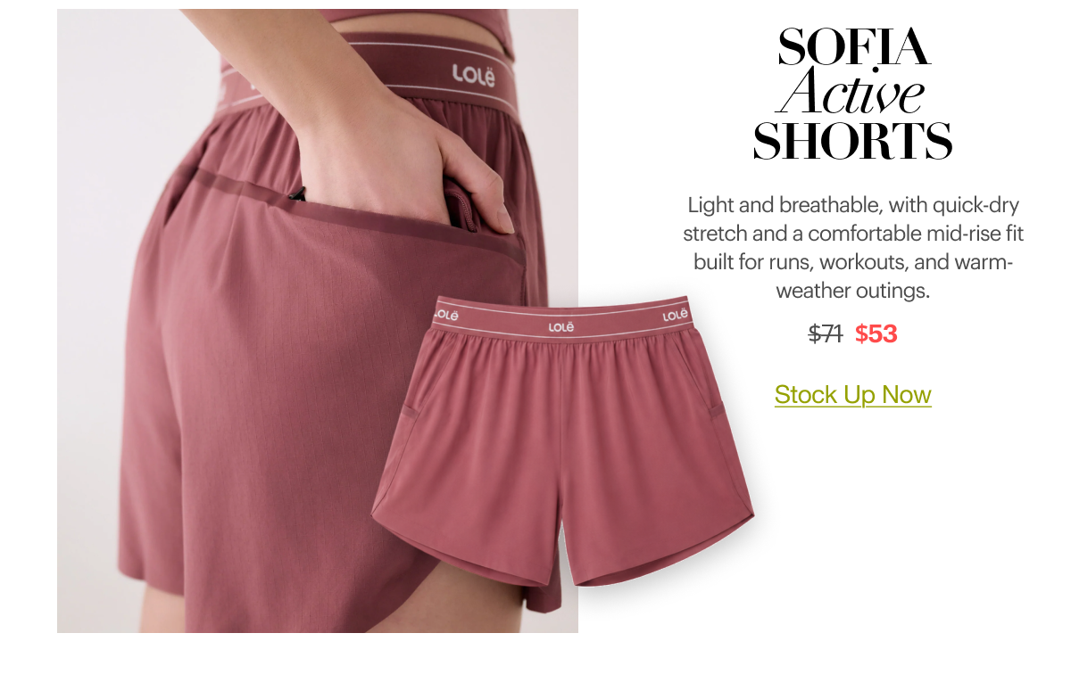 Sofia Active Short