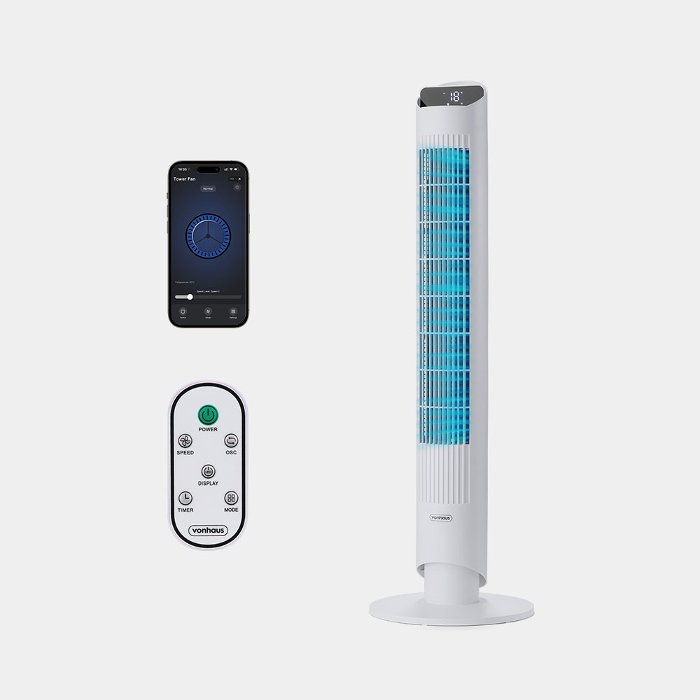 Image of 40-inch Tower Fan with Wi-Fi