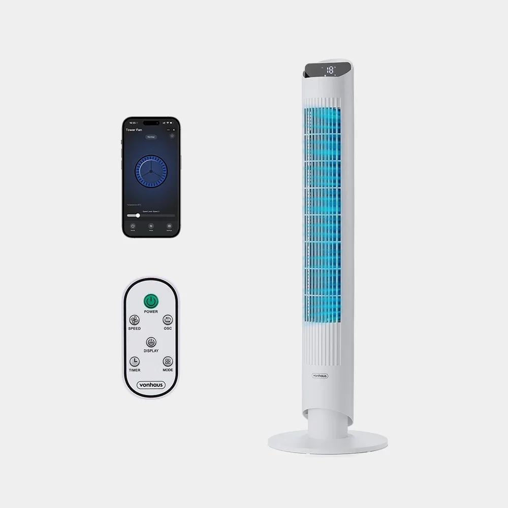 Image of 40-inch Tower Fan with Wi-Fi