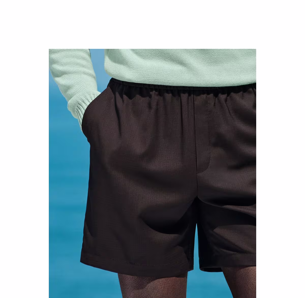 Brown shorts