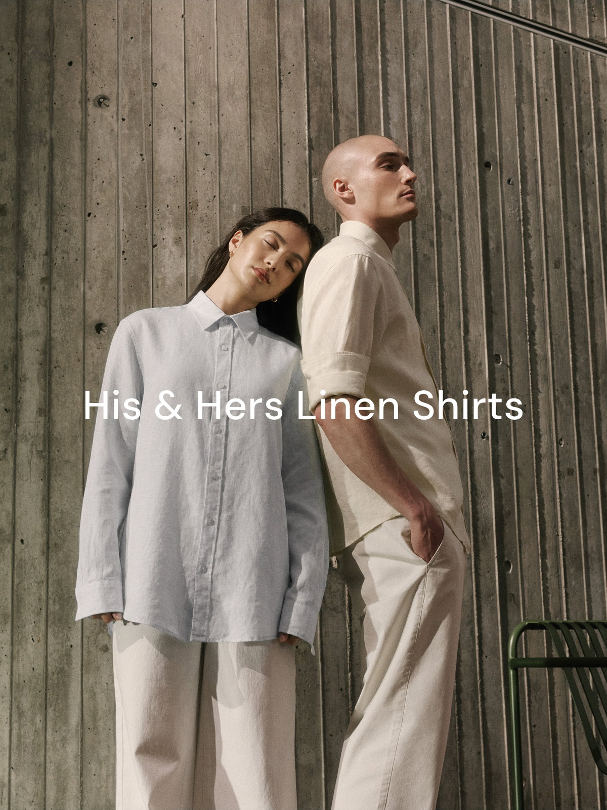 His & Hers Linen Shirts