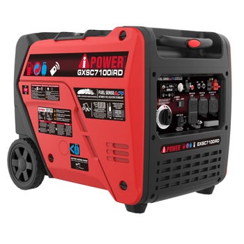 A-iPower 7100W Starting / 5700W Running Dual Fuel Inverter Generator, CARB Compliant