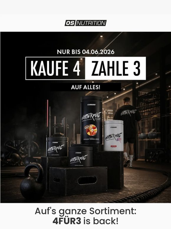 4FÜR3 – jetzt live 🔥