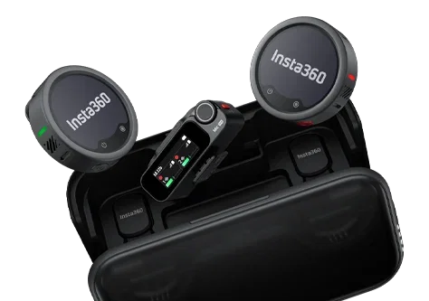 Just launched. Insta360 Mic Pro.