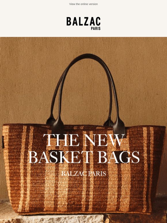 THE NEW BASKET BAGS