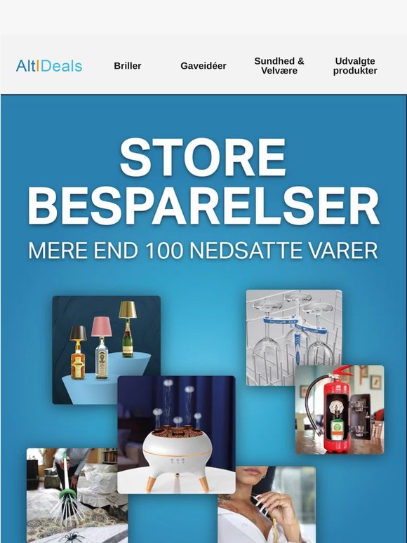 Store besparelser💥