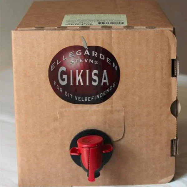 Image of Kirsebærsaft fra Gikisa - 3 liter Bag-In-Box