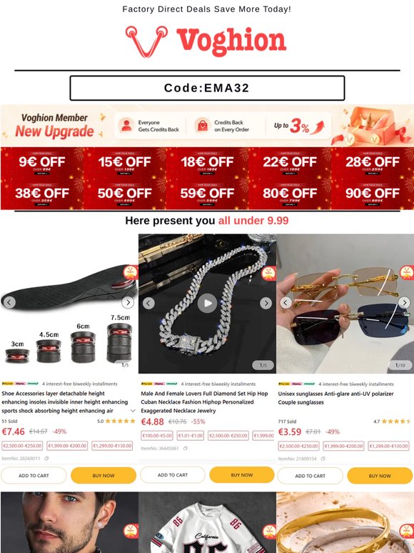 🥳 Style Steals Under 9.99€ Limited Stock! [Coupon Inside]