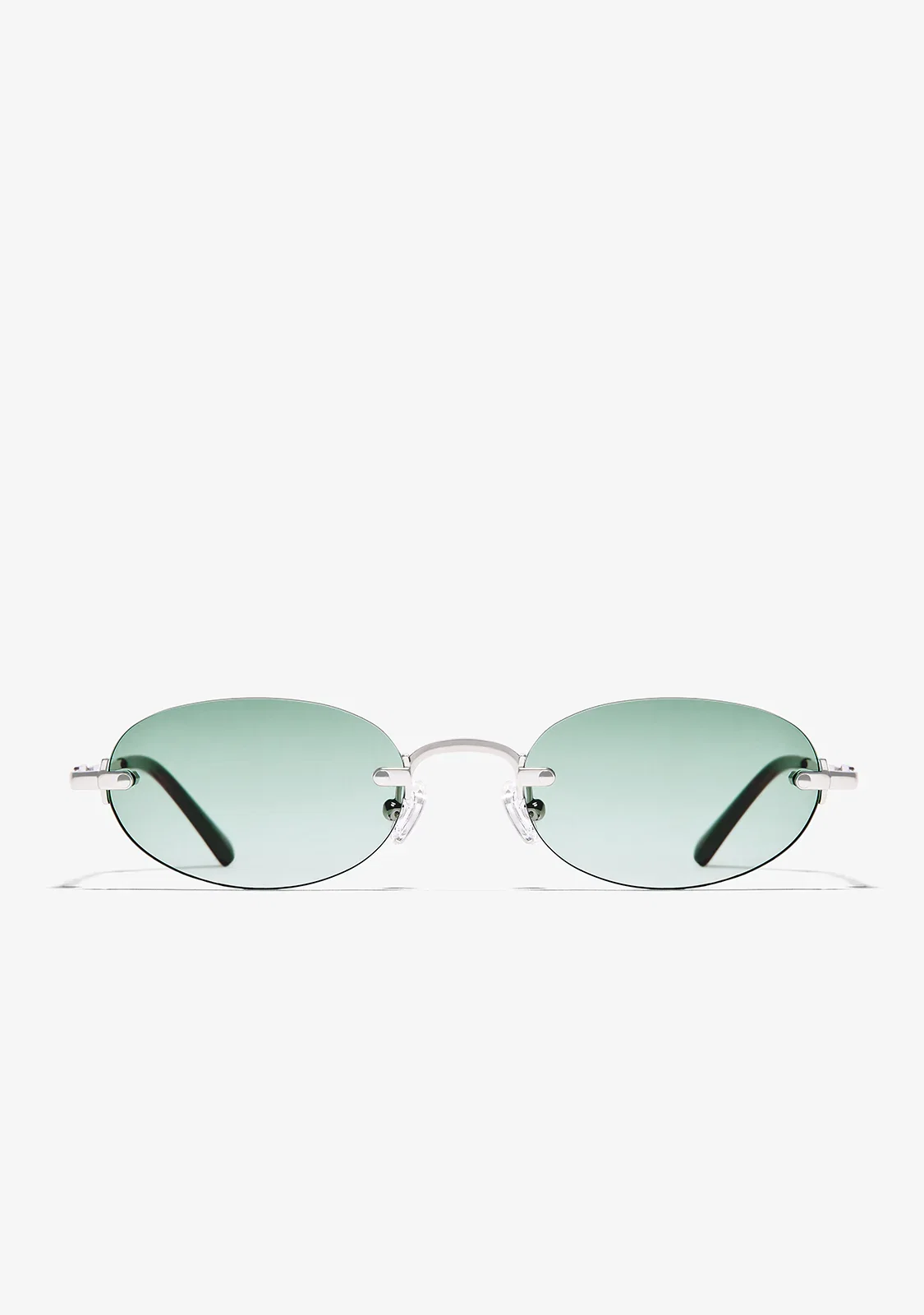 Image of Smith Oval Silver / Gradient Green