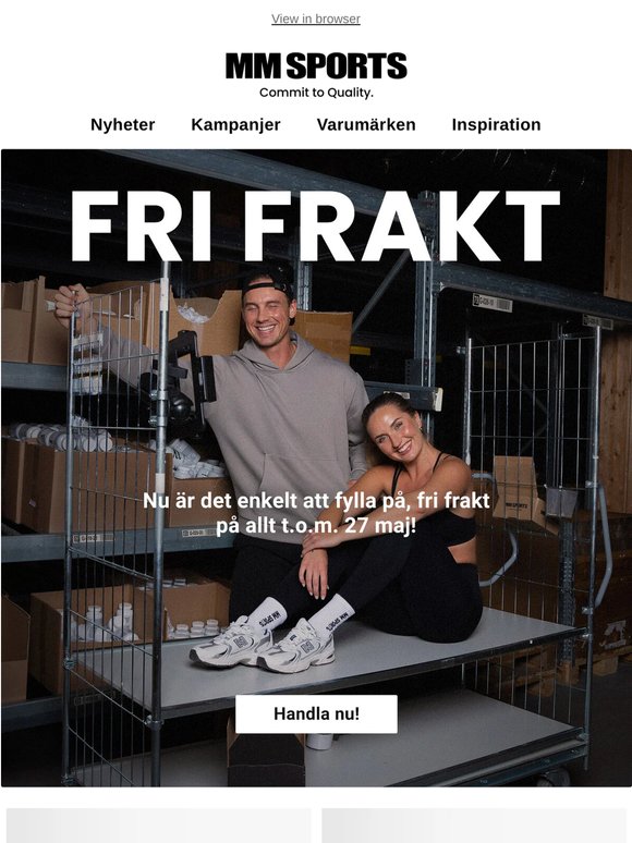 Fri frakt + 20% på hela XLNT 🚚