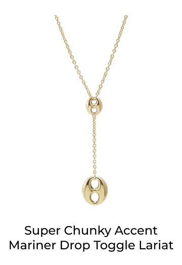Super Chunky Accent Mariner Drop Toggle Lariat