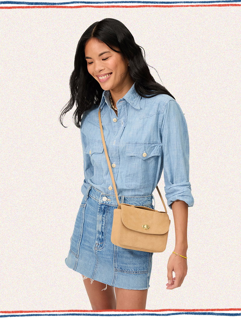 Shop Kathryn in Dune Suede