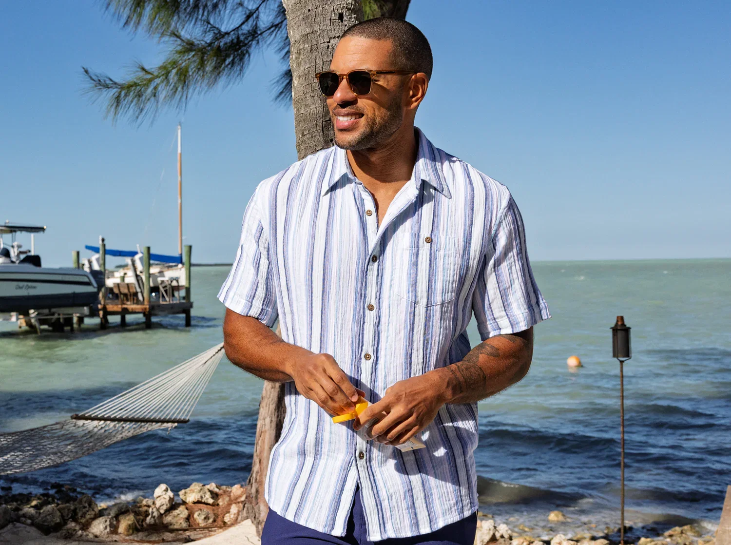 Image of The Beachcomber - Multi - Blue