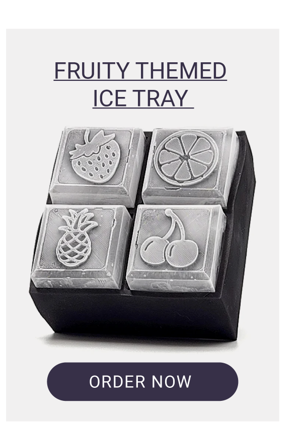 FRUITY THEMED ICE TRAY 