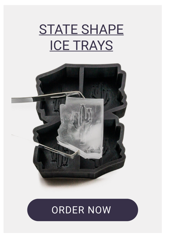 STATE SHAPE ICE TRAYS