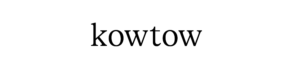 Kowtow logo