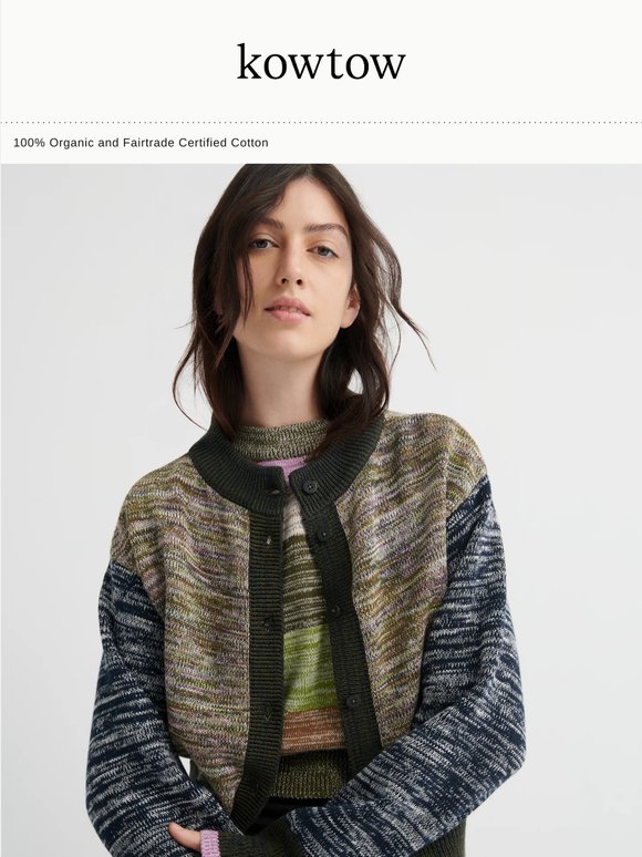 New knitwear, reimagined.