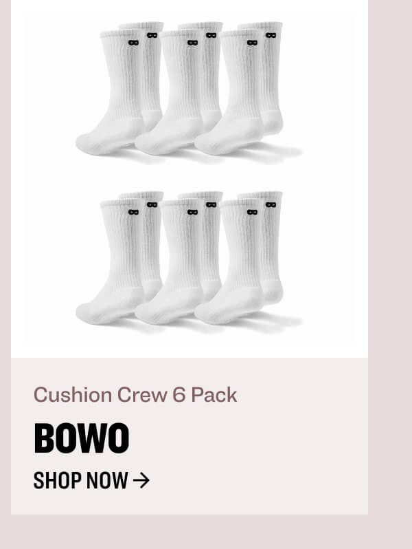 Cushion Crew 6 Pack BOWO shop now