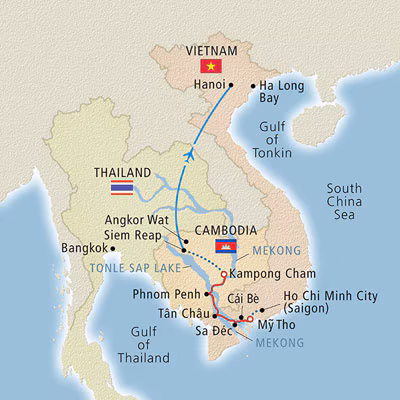 Magnificnent Mekong map