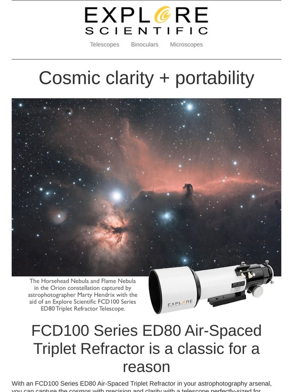 Level up your astrophotography with an FCD100 bundle deal!