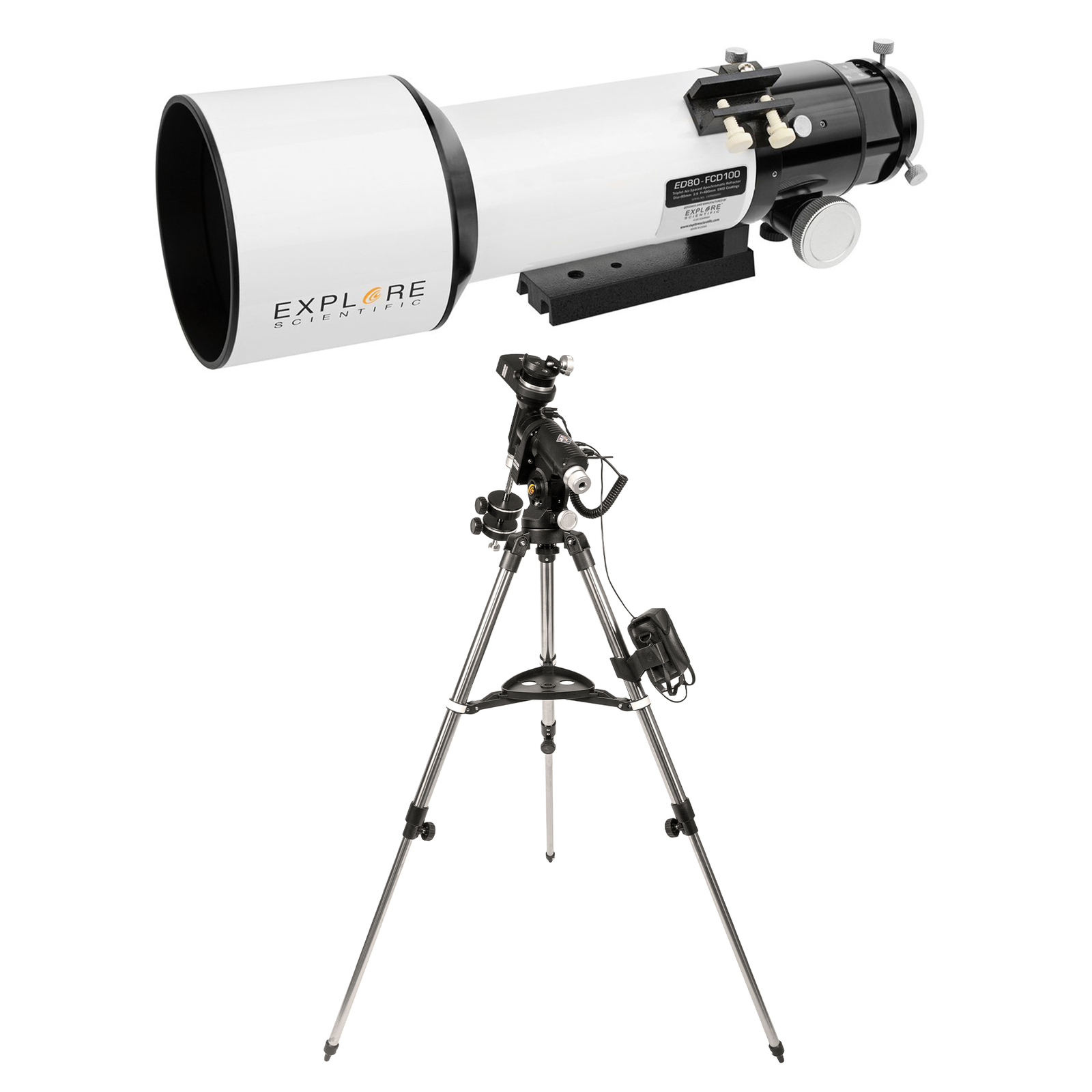 ED80 FCD100 Refractor and iEXOS-100 mount