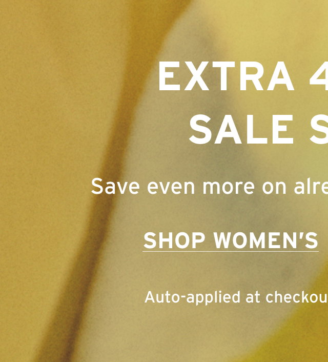EXTRA 40% OFF SALE STYLES WOMEN