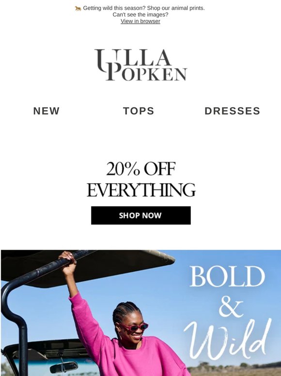 Sitewide 20% Off Savings