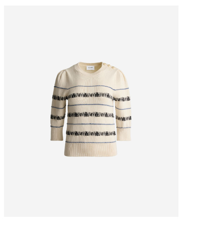 Brielle Sweater in Brisé Cotton Knit