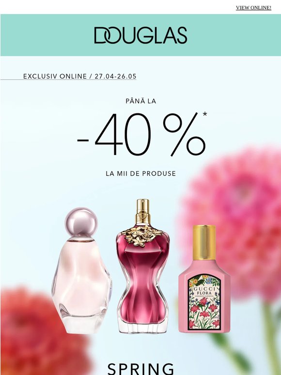 Profita in continuare de pana la 40% reducere