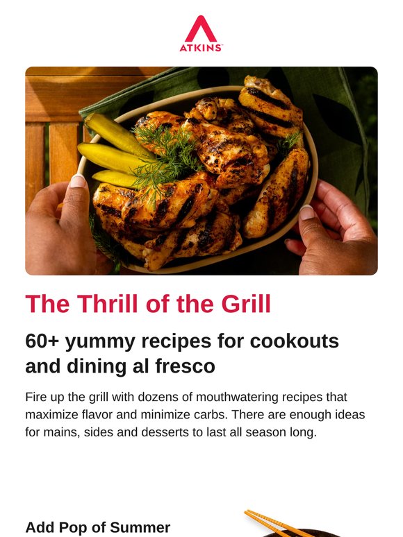 Grill-icious recipes! See 60 of our faves.