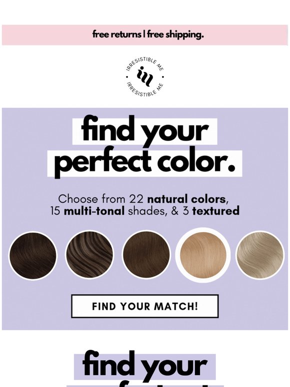 💗 Get your perfect shade for 50% off. 💗