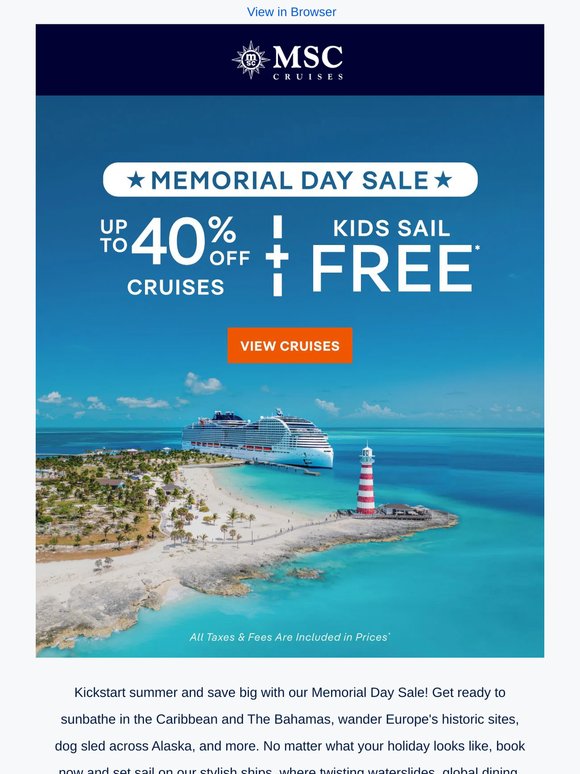 Our Memorial Day Sale Is On! Up to 40% Off & More