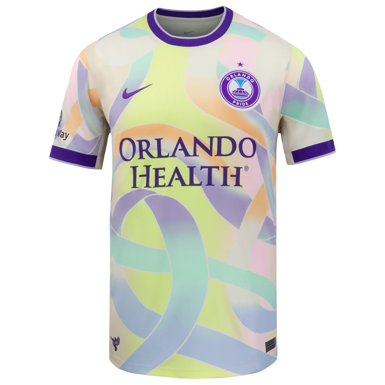 Image of 2026 Unisex Orlando Pride Nike Secondary Unity Replica Customizable Jersey