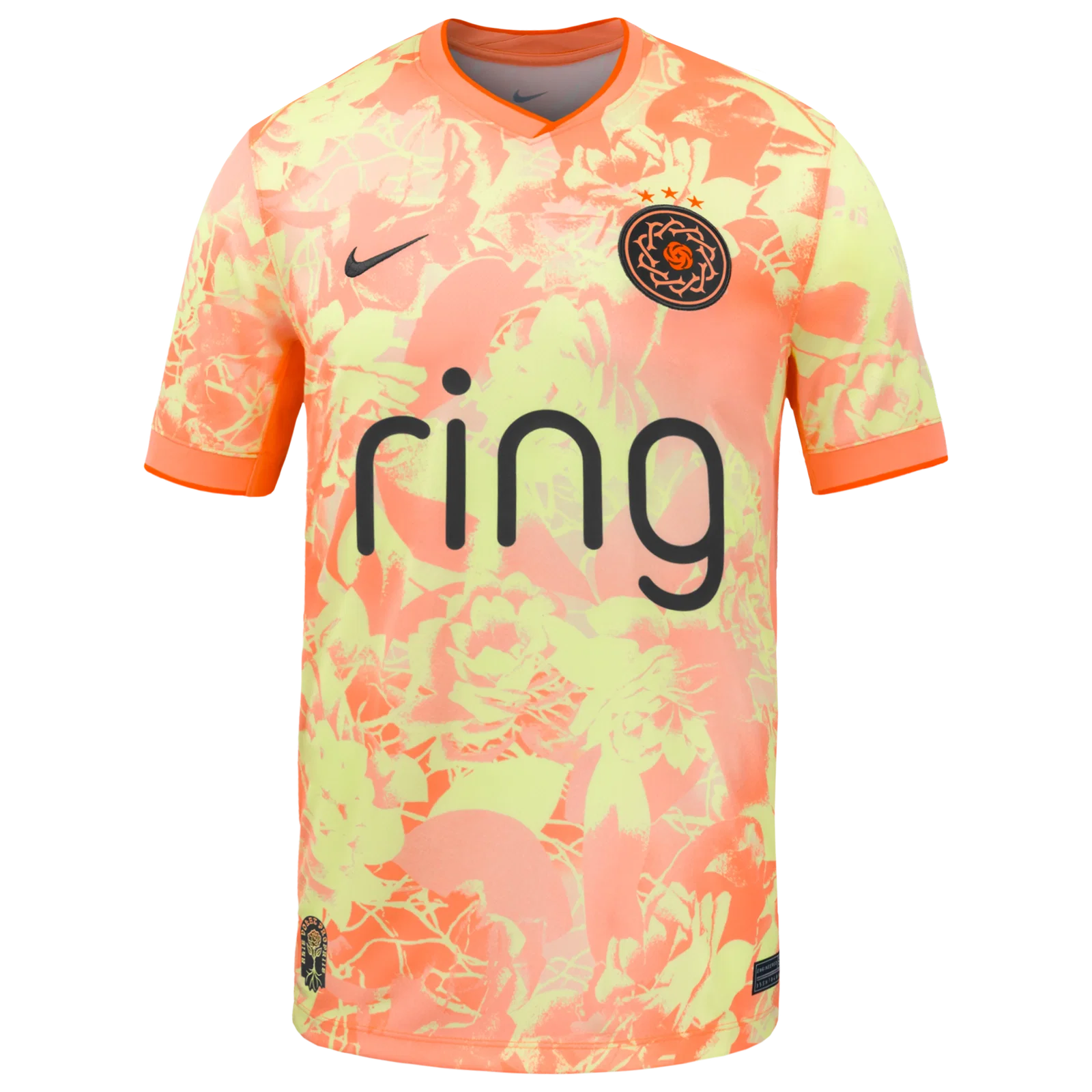 Image of 2026 Unisex Portland Thorns FC Nike Primary Electric Bloom Replica Customizable Jersey