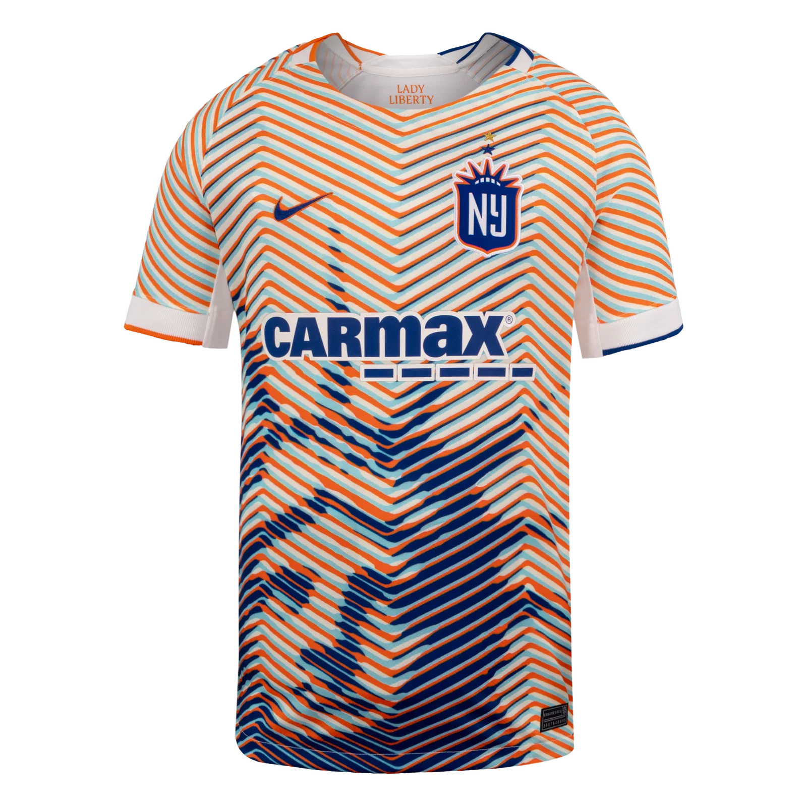 Image of 2026 Youth Gotham FC Nike Third Lady Liberty Replica Customizable Jersey