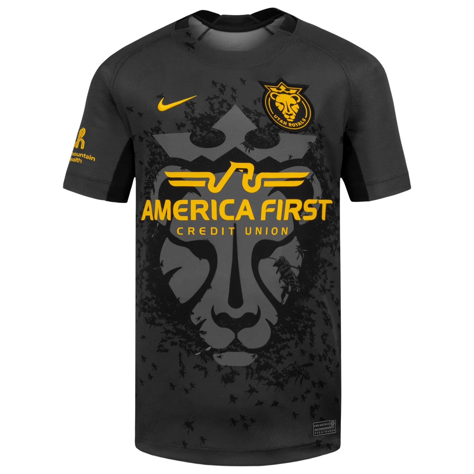 Image of 2026 Youth Utah Royals Nike Third Swarm Replica Customizable Jersey