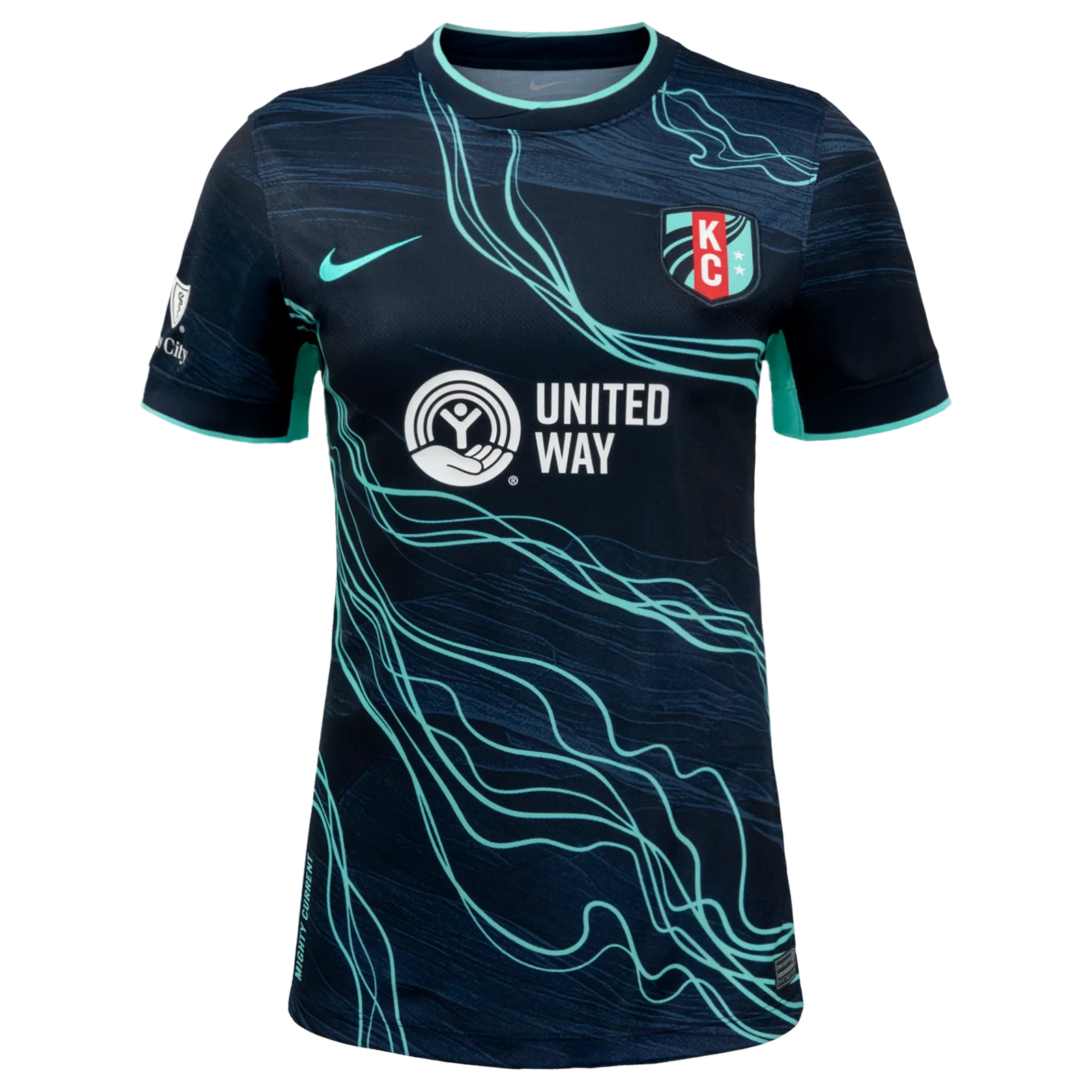 Image of 2026 Women's KC Current Third Storm Replica Customizable Jersey