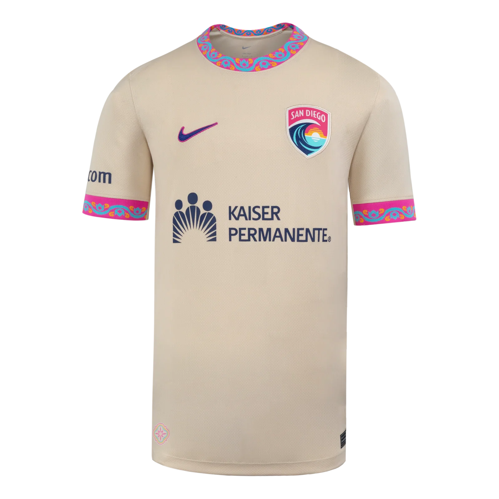 Image of 2026 Youth San Diego Wave FC Nike Primary Balboa Park Replica Customizable Jersey