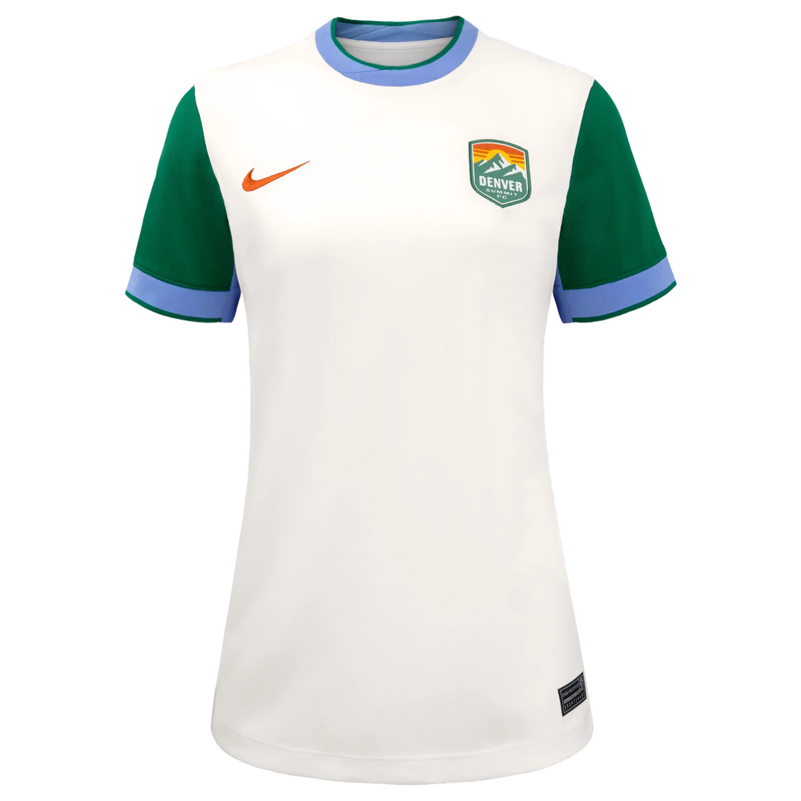 Image of 2026 Women's Denver Summit FC Secondary Summit Snow Replica Customizable Jersey