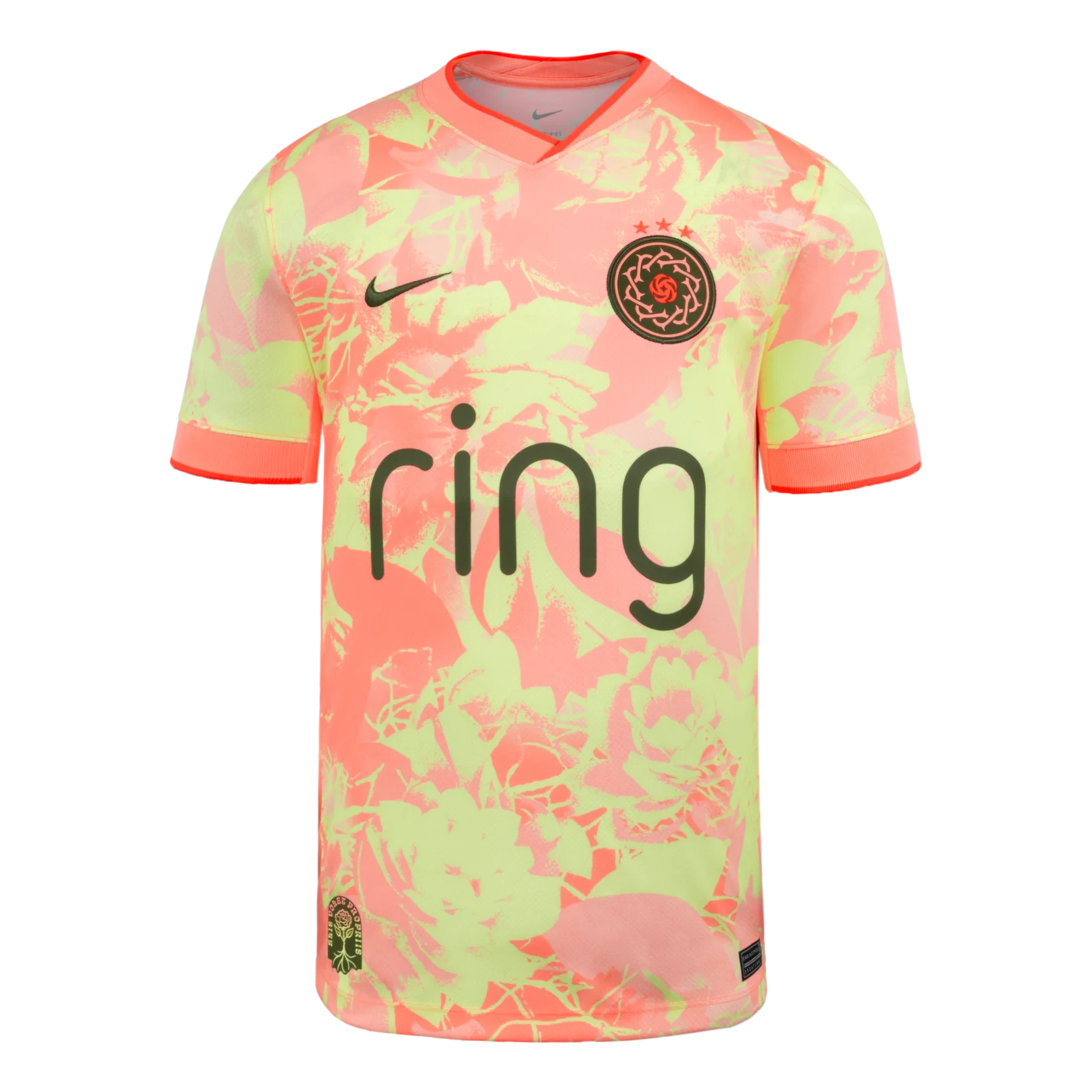 Image of 2026 Youth Portland Thorns FC Nike 2026 Primary Electric Bloom Replica Customizable Jersey