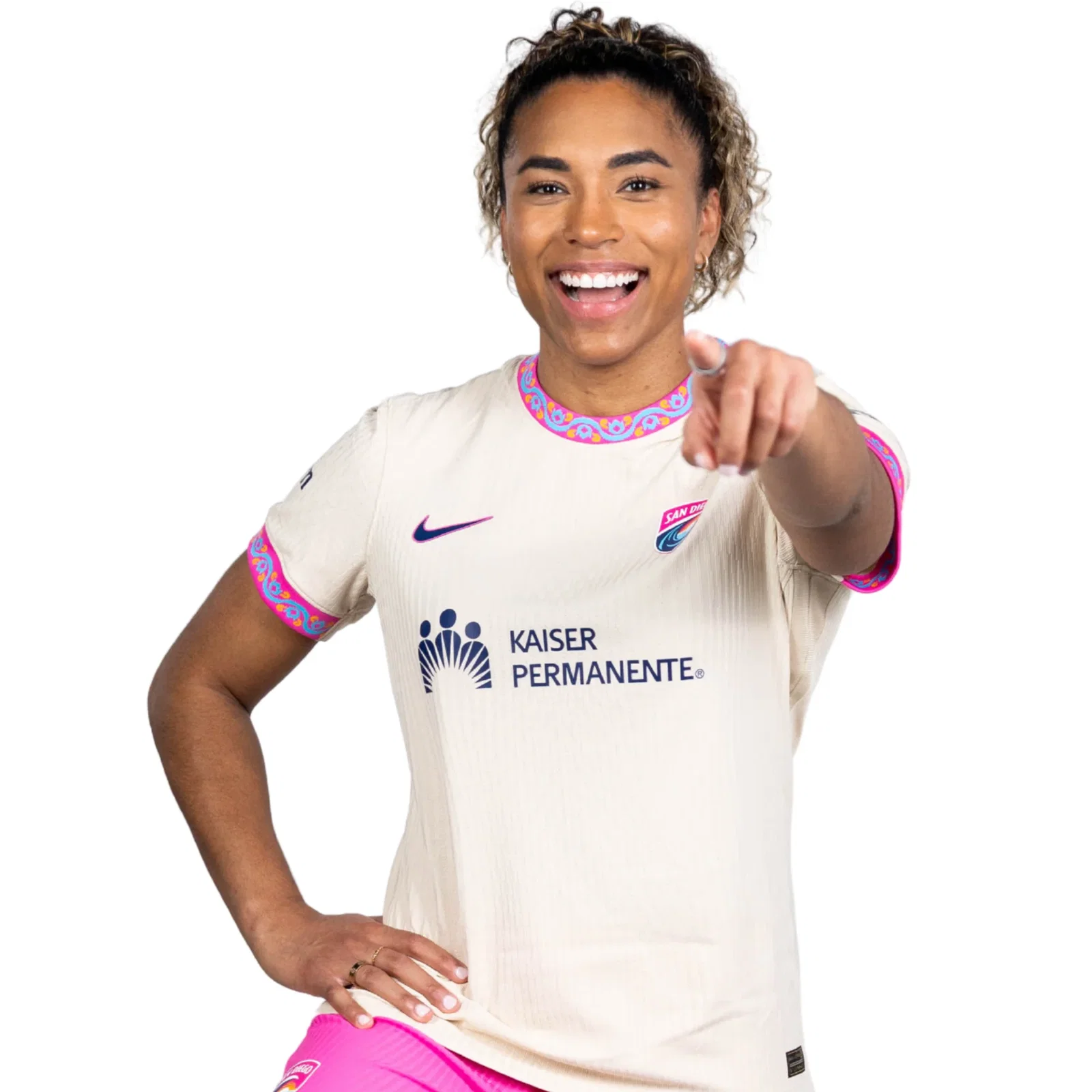 Image of 2026 Women's San Diego Wave FC Nike Primary Balboa Park Authentic Customizable Jersey