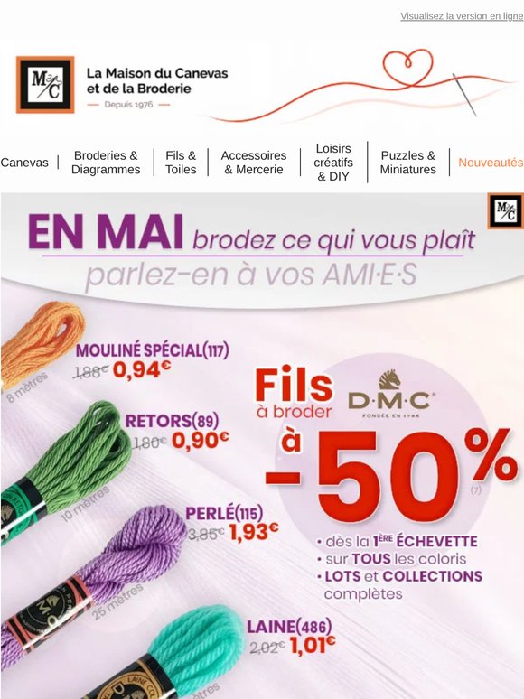À vous les créations de Mai 🌼