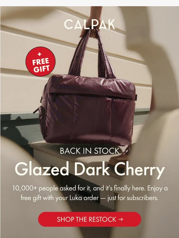 Glazed Dark Cherry is finally back!