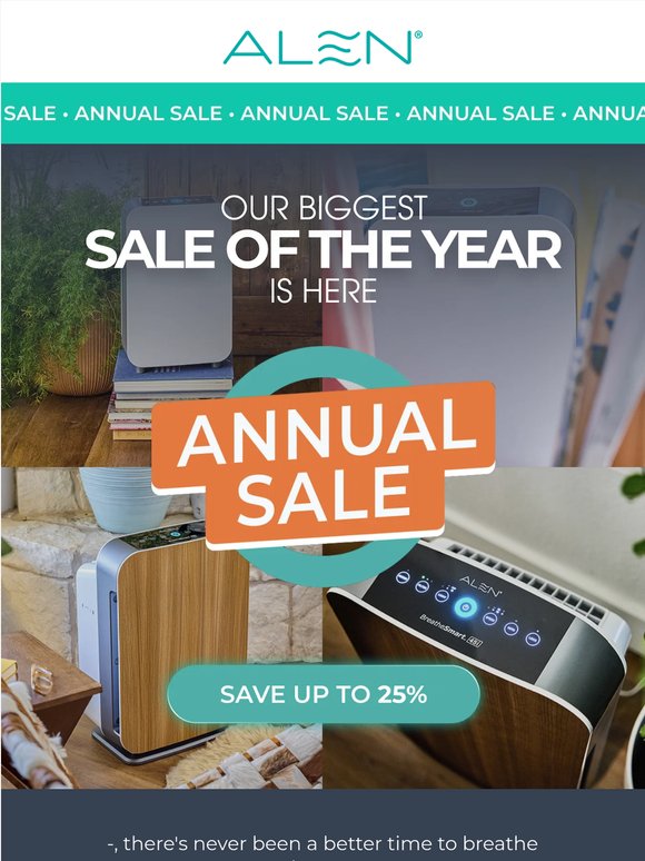 Your Biggest Air Purifier Sale is Here