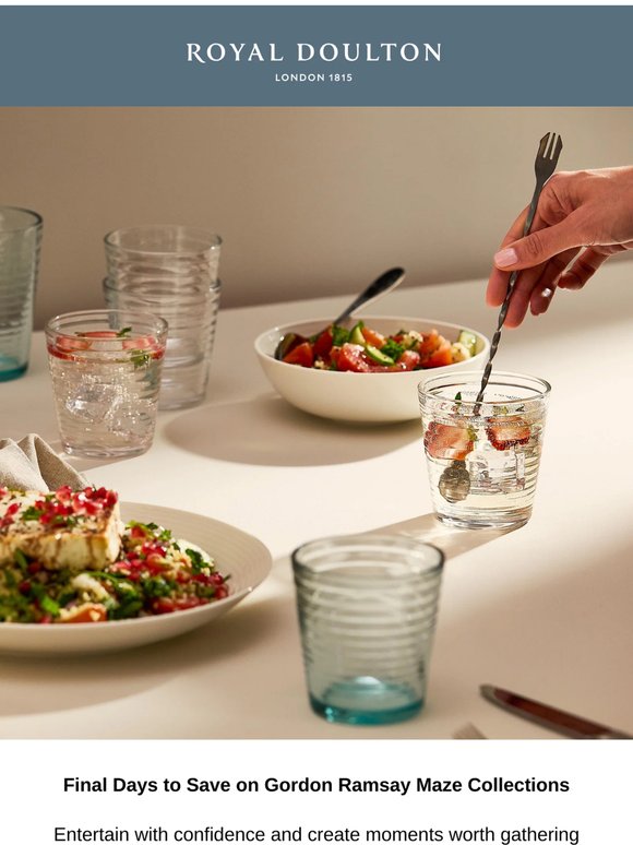 Save on Gordon Ramsay Maze Collections